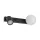 TK LIGHTING LAMPĂ DE PERETE + USB VOX 10152 GU10+G9 ALB/NEGRU