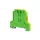 BLOC TERMINAL CU ȘURUB 10 MM2 HF PA66 UL94, GALBEN/VERDE