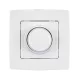 ÎNTREUPTOR LED CITY DIMMER 0-10V METAL ALB