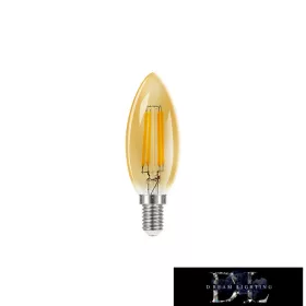 Bec LED cu filament AIGOSTAR C37 E14 4W 2200K