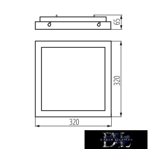 Lampa KANLUX TYBIA LED 25W-NW GY
