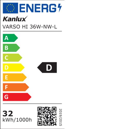 Lampa KANLUX VARSO HI 36W-NW-L