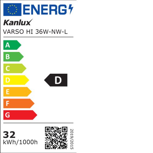 Lampa KANLUX VARSO HI 36W-NW-L-SE