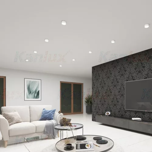 KANLUX MINI RITI GU10 W/W lampă GU10