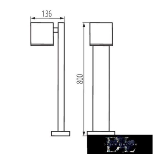 KANLUX GORI 80 lampă GU10