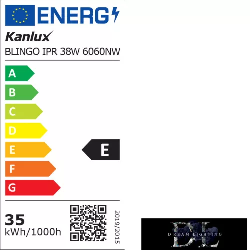 KANLUX BLINGO IPR38W 6060NW 4000k 3800lm lampă IP44/IP20
