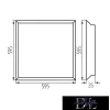 KANLUX BLINGO P38W 6060NW 4000k 4600lm lampă