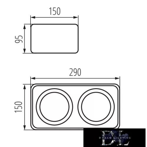 KANLUX TUBEO ES 250-B lampă