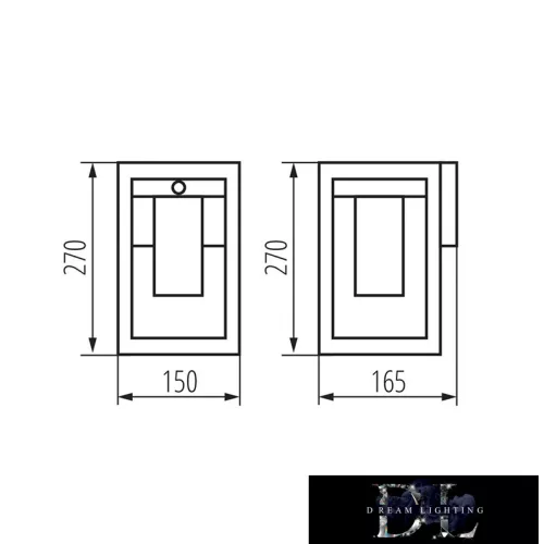 Lampa de grădină KANLUX VIMO EL 27 SE-B