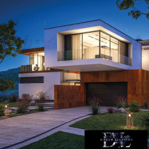 Lampă de grădină KANLUX VIMO 50 SE-BR