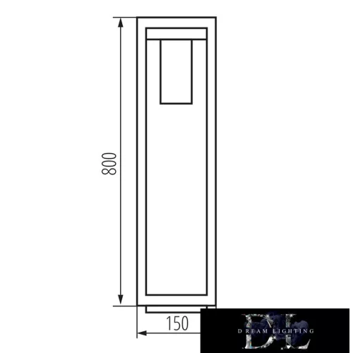 Lampa de grădină KANLUX VIMO 80 B