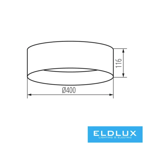 Lampa KANLUX RIFA LED 17,5W NW N2