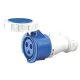 FIȘĂ INDUSTRIALĂ HTN-2231 32A IP67 1P+N+E 230