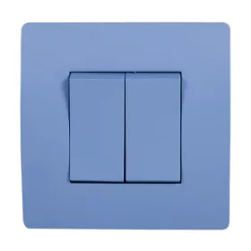 EL BASIC TG103 2 BUTTONS 1 WAY SWITCH BLUE-OLD