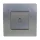 EL BASIC TG112A PUSH BUTTON SWITCH SILVER GREY-OLD