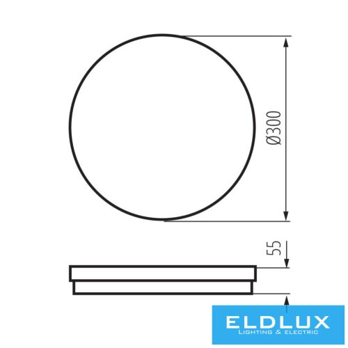 Lampa KANLUX BENO ECO 30W CCT O B
