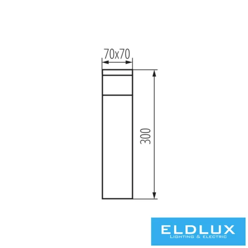 Lampa KANLUX DASTEN 30 B G9