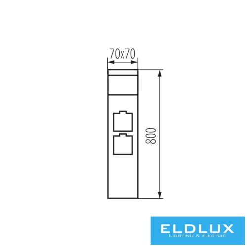 Lampa KANLUX DASTEN 80 S SO B G9