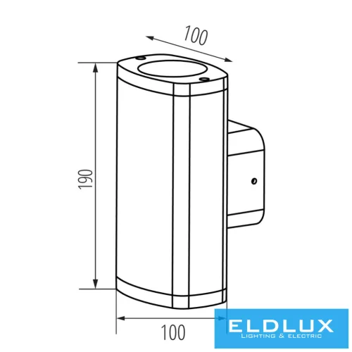 Lampa KANLUX ZEVI EL 2GU10 B