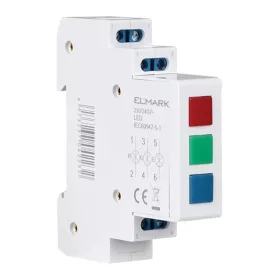 LAMPĂ ECONOMICĂ ELD-RGB-DIN 230V ROȘU/VERDE/ALBASTRU