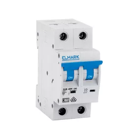 ÎNTREUPTOR MIC C62N 63A 2P 6kA CURBA C NOU