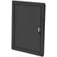 EL-817A UȘĂ DE SERVICIU DIN PVC 25/40 385x235MM, GRAFIT
