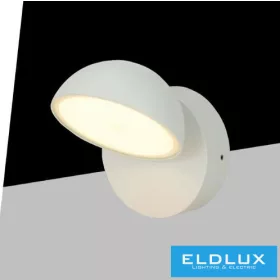   UNIVERSO Lampă de perete pentru exterior 12 W 720 lm Comutator CCT 110 x 135 x 135 mm IP54 alb 5 ani