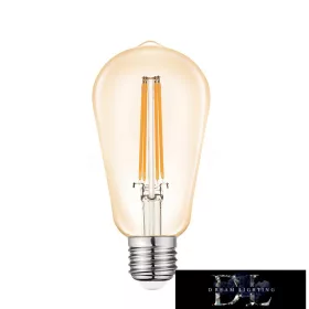 Bec LED cu filament NAVIGATE ST64 E27 4W 2200K