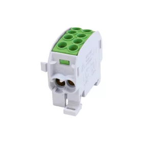 BLOC CONECTOR PENTRU ȘINĂ DIN 2X25MM2/2X35MM2, VERDE