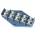 CONECTOR DE DISTRIBUȚIE 5X(4X16MM2), NEGRU
