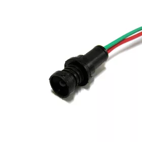 LAMPĂ INDICATOARE D5MM 12-24V AC/DC, ROȘIE