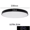 Chip OSRAM Lampă de tavan 24W  4000K negru