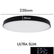 Chip OSRAM Lampă de tavan 24W  4000K negru