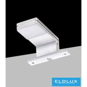   Lampa UNIVERSO pentru montare pe mobilier 3,5 W 220 lm 4000 K IP44 90 x 80 x 40 mm crom