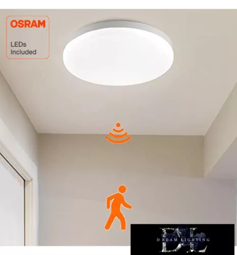 Chip OSRAM Lampă de tavan  cu senzor de mișcare cu microunde 16W-24W CCT alb