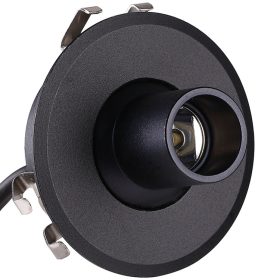 EL-CF03 ILUMINAT LED CABINET 12V/1W 3000K D39MM, BL.