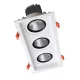 SPOT TRIPLU LED MOBIL 3X30W 230V 4000K ALB
