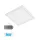 PANOU LED DIN PLACĂ DE GIPS-CARBONAT 40W 4000K 595x595mm ALB, IP54+KIT DE URGENȚĂ