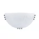LAMPĂ DE PERETE VIRGO 1XE27 ALB D300mm/2 
