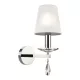 LAMPĂ DE PERETE BARBARA 1XE14 ALB/CROM