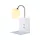 LAMPĂ DE PERETE BETTY 1XG9 CU USB ALB