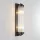 LAMPĂ DE PERETE HARRIS 2XE14 NEGRU/CRISTALE