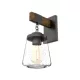 LAMPĂ DE PERETE PAOLA 1XE27 NEGRU/LEMN