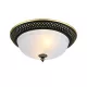 PETRA M LAMPĂ DE TAVAN 2XE27 380 mm NEGRU