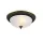 PETRA S LAMPĂ DE TAVAN 2XE27 320 mm NEGRU