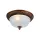PETRA S LAMPĂ DE TAVAN 2XE27 320 mm BRONZ