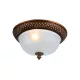 PETRA S LAMPĂ DE TAVAN 2XE27 320 mm BRONZ