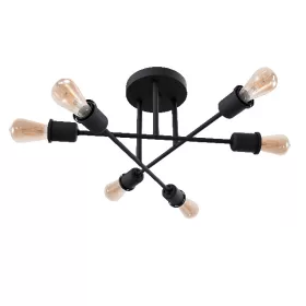 CANDELABRU SALLY 6XE27 NEGRU