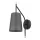 LAMPĂ DE PERETE THERA 1XE14 NEGRU/CROM