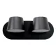 MALIA LAMPĂ DE PERETE LED 2X12W 4200K NEGRU